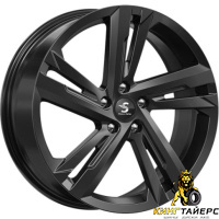 K&K КР002 7x19 5*108 ET33 DIA60.1 Черный Матовый Литой