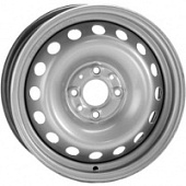 Trebl 52A45D 5.5x13 4*100 ET45 DIA57.1 Silver Штампованный