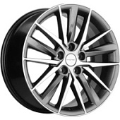 KHW 1807, Khomen KHW 1807 8x18 5*108 ET46 DIA63.3 Black Литой, Диски