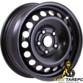 42B40B P, Trebl 42B40B P 5x13 4*98 ET40 DIA58.6 Black Штампованный, Диски