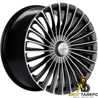 Khomen KHW 2008 9.5x20 5*112 ET38 DIA66.6 Gray-FP Matt Литой