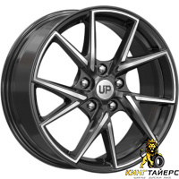 Wheels UP UP105 7x17 5*110 ET35 DIA65.1 New Black Литой