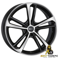 MAK Nurburg 9.5x21 5*112 ET25 DIA66.6 Gloss Black Литой