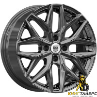 K&K Ариус 7x17 4*108 ET25 DIA65.1 Алмаз черный Литой
