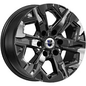 Тейт, K&K Тейт 7.5x17 6*114.3 ET30 DIA66.1 Дарк платинум Литой, Диски