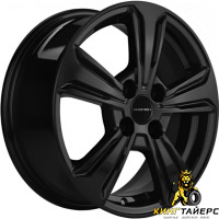Khomen KHW 1502 6x15 4*100 ET48 DIA54.1 Black-FP Литой