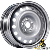 Trebl R-1676 P 6.5x16 4*100 ET37 DIA60.1 Silver Штампованный