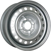 X40033, Trebl X40033 6x16 4*100 ET50 DIA60.1 Silver Штампованный, Диски
