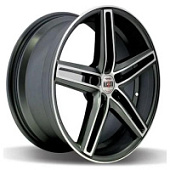 M43, Alcasta M43 6.5x16 5*114.3 ET45 DIA66.1 BKF Литой, Диски