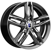 Sayan, K&K Sayan 6x16 5*110 ET45 DIA63.3 Дарк платинум Литой, Диски