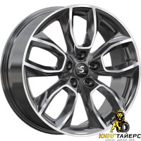 Скад КР001 7x18 5*114.3 ET38 DIA67.1 Elite silver Литой