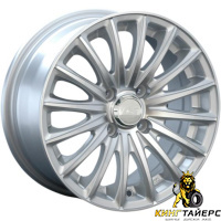 LS 804 6x14 5*100 ET35 DIA57.1 BKF Литой