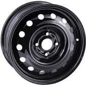 X40001, Trebl X40001 6x16 4*100 ET52 DIA54.1 Black Штампованный, Диски