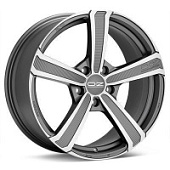 Montecarlo HLT, OZ Montecarlo HLT 9.5x20 5*130 ET60 DIA71.6 Matt Dark Graphite Diamond Cut Литой, Диски