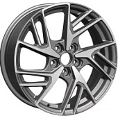 KHW 1722, Khomen KHW 1722 6.5x17 5*108 ET33 DIA60.1 Black Литой, Диски