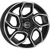 Express 3, MAK Express 3 7x17 5*160 ET55 DIA65.1 Black mirror Литой, Диски