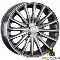 LS 804 6x14 5*100 ET35 DIA57.1 BKF Литой