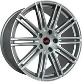 PR13, Replica LA PR13 10x21 5*130 ET50 DIA71.6 Silver Литой, Диски