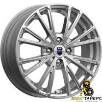 K&K Меандр 6x15 4*100 ET40 DIA67.1 Сильвер Литой