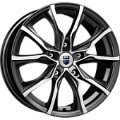 Твист, K&K Твист 7.5x17 5*110 ET39 DIA65.1 Дарк платинум Литой, Диски