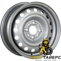 Trebl 53E40M 5.5x14 4*114.3 ET40 DIA66.1 Silver Штампованный