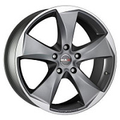 MAK Raptor 5 9.5x20 5*114.3 ET35 DIA76.1 Graphite Mirror Face Литой