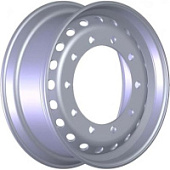 5221104, Sunrise 5221104 11.75x22.5 10*335 ET120 DIA281 Silver Штампованный, Диски