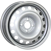 7610, Trebl 7610 6x15 5*114.3 ET44 DIA67.1 Silver Штампованный, Диски