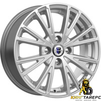 K&K Меандр 6x16 4*108 ET47.5 DIA63.3 Алмаз черный SK Литой