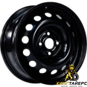 6515, Trebl 6515 5.5x14 4*100 ET39 DIA56.6 Black Штампованный, Диски