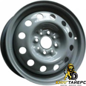 ВАЗ 2112, ТЗСК ВАЗ 2112 5.5x14 4*98 ET35 DIA58.6 Grey Штампованный, Диски