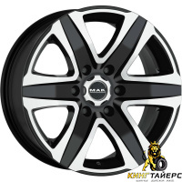 MAK Stone 6 8.5x20 6*114.3 ET45 DIA66.1 Gloss Black Литой