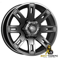 K&K Полюс 7.5x16 6*139.7 ET30 DIA100.1 Алмаз черный Литой