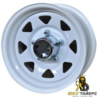 Magnum MG81 7x15 5*139.7 ET15 DIA98.5 White Штампованный