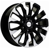 KHW 2010, Khomen KHW 2010 8x20 6*139.7 ET25 DIA106.1 Black-FP Литой, Диски