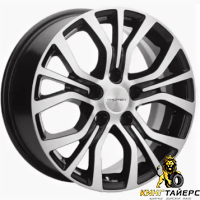 Khomen KHW 1608 6.5x16 5*120 ET38 DIA65.1 Black Литой