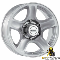 Dotz Hammada 8x16 6*114.3 ET20 DIA66.1 Silver Литой