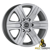 MAK Stone 4x4 T 8.5x18 6*114.3 ET30 DIA66.1 Silver Литой