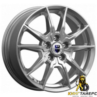 K&K Адамар 6.5x16 5*114.3 ET45 DIA67.1 Дарк платинум Литой