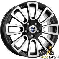 K&K Неман 6x15 4*100 ET43 DIA67.1 Дарк платинум Литой