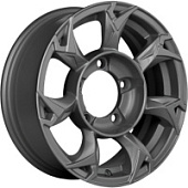 KHW 1505, Khomen KHW 1505 5.5x15 5*139.7 ET5 DIA98.5 F-Silver Литой, Диски