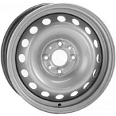 42B40B P, Trebl 42B40B P 5x13 4*98 ET40 DIA58.6 Silver Штампованный, Диски