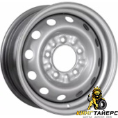 ВАЗ 2170 Приора, Accuride ВАЗ 2170 Приора 5.5x14 4*98 ET35 DIA58.6 Silver Штампованный, Диски