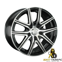 LS 188 6.5x15 4*114.3 ET40 DIA73.1 BKF Литой
