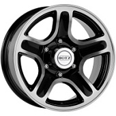 Hammada, Dotz Hammada 8x16 6*139.7 ET0 DIA110.1 BFP Литой, Диски