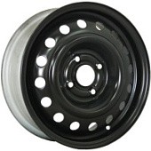 9493T, Trebl 9493T 6.5x16 4*108 ET23 DIA65.1 Black Штампованный, Диски