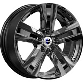 Висмут, K&K Висмут 7x16 5*110 ET39 DIA65.1 Дарк платинум Литой, Диски