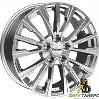 Carwel Базан 7x17 5*110 ET46 DIA63.3 BL Литой