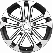 KHW 1803, Khomen KHW 1803 7x18 5*108 ET33 DIA60.1 Black Литой, Диски
