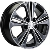 KHW 1603, Khomen KHW 1603 6x16 5*112 ET50 DIA57.1 F-Silver Литой, Диски